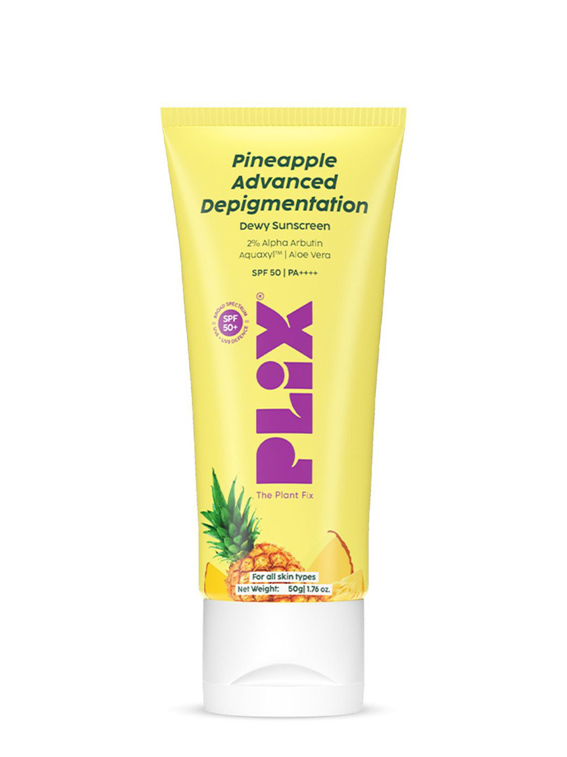 PLIX THE PLANT FIX PLIX Pineapple Depigmentation Sunscreen SPF 50 PA++++ - 50 g